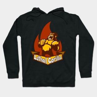 Lethal Gorilla Logo Illustration Hoodie